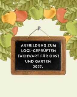 Ab jetzt kann sich wieder für die Ausbildung zum LOGL-geprüften Fachwart für Obst und Garten angemeldet werden! 🍎🍐🪴

In der 12- monatigen Ausbildung der Kreisfachberatung für Obst- und Gartenbau werden fundierte theoretische und praktische Kenntnisse rund um den Obst- und Gartenbau vermittelt. Bei erfolgreichem Bestehen erhalten die TeilnehmerInnen den Abschluss LOGL-geprüfter Fachwart/Fachwartin für Obst und Garten. Spezielle Vorkenntnisse sind nicht erforderlich!

#oberschwaben #bodensee #ravensburg #obstbau #gartenbau #landschaftserhaltungsverband